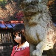 【20081129_朱の世界】横顔を見るのTOP用写真